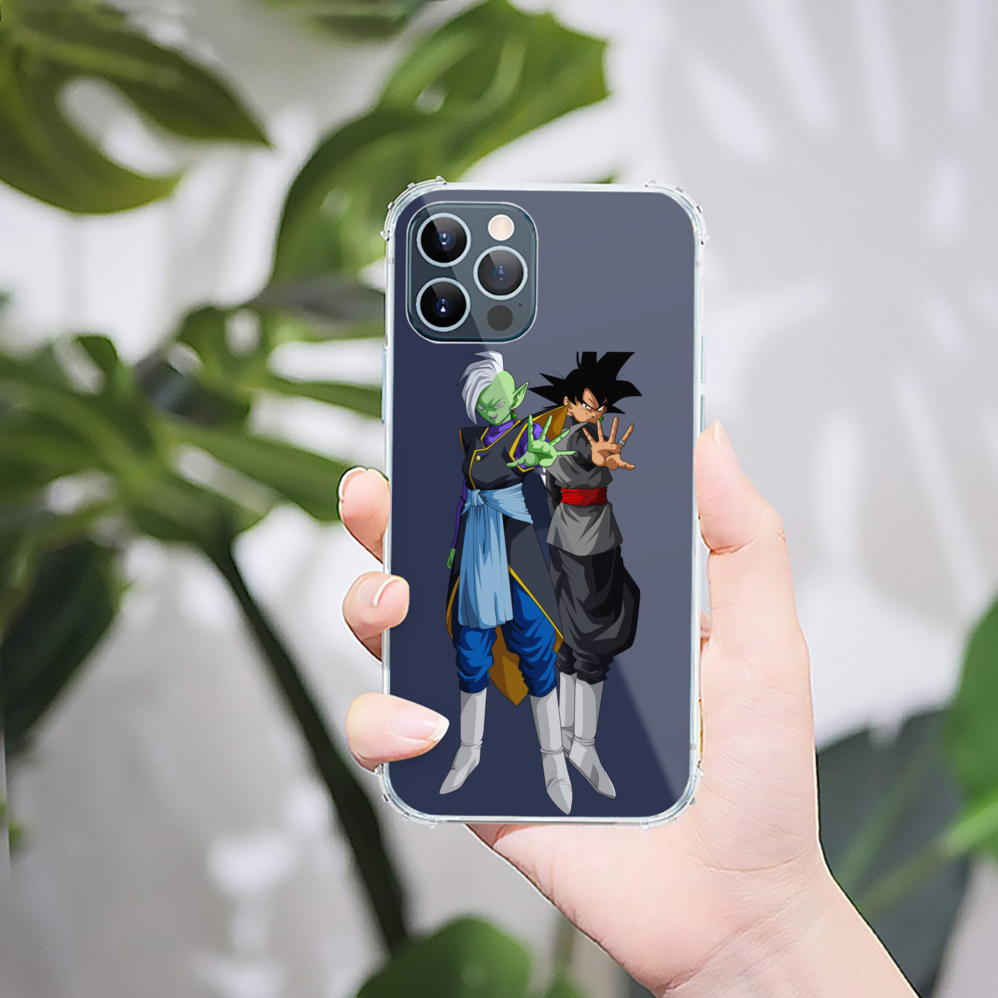 （画像用） ドラゴンボール DRAGON BALL 【iPhone 12シリーズ対応】透明スマホケース（クリアソフトケース）